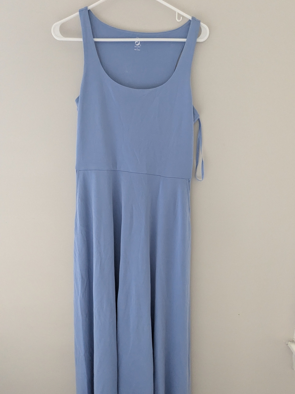 Lou & Grey Scoop Neck Sleeveless Maxi in Soft Periwinkle